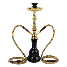 China factory cheap wholesale large size double pipe narguil chicha hookah shisha narguil chicha